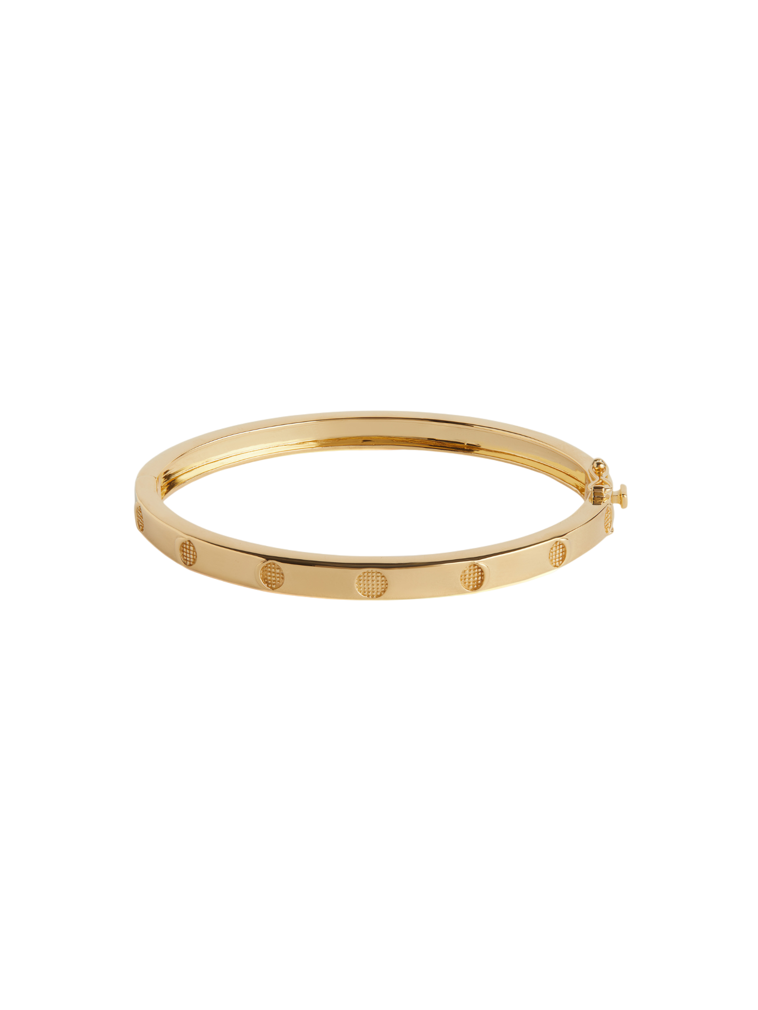 Moon phases bangle gold